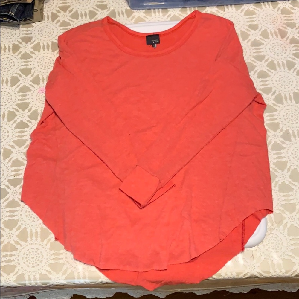 Urban outfitters orange long sleeve
